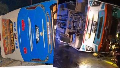 Photo of नारायणगढ–मुग्लिन सडकखण्डमा बस पल्टिँदा ३८ जना घाइते