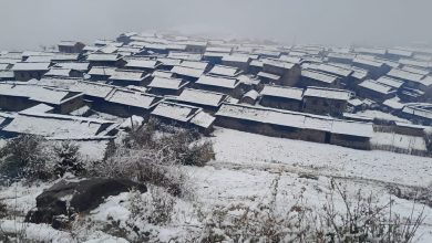 Photo of म्याग्दीको गुर्जा र घोडेपानीमा हिमपात