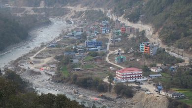 Photo of लामाखेतमा धमाधम नदी नियन्त्रणको काम हुँदै