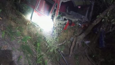 Photo of काठमाडौँको साँखु नजिकै बस दुर्घटना, ४ जनाको मृत्यु