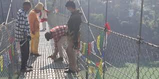 Photo of देवघाटमा झोलुङ्गे पुल मर्मत
