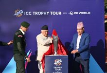 Photo of टी-२० विश्वकपको ट्रफी नेपालमा