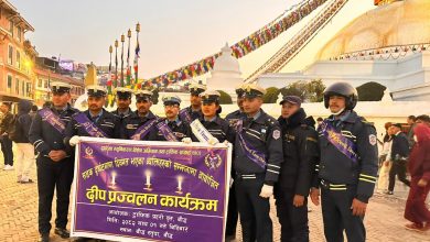Photo of सडक दुर्घटना न्यूनिकरण बिशेष अभियानमा दीप प्रज्वलन