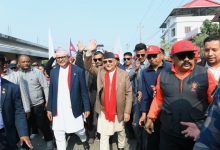 Photo of झापा ५ मा पूर्वप्रधानमन्त्री एवम एमाले अध्यक्ष ओलीको मनोनय दर्ता