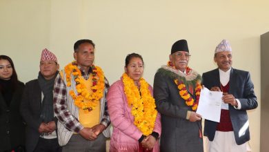 Photo of रुकुम पूर्वबाट नेकपा संयोजक एवम् पूर्व प्रधानमन्त्री प्रचण्डको मनोनयन दर्ता