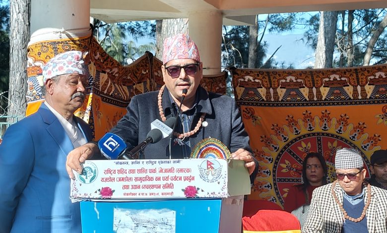 सहिद दिवस सम्झनाको मात्र नभई आत्मसमीक्षा र प्रतिबद्धताको दिन हो : मन्त्री चौलागाईँ