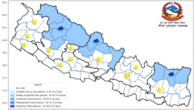 Photo of तराईमा हुस्सुको प्रभाव, उच्च पहाडी क्षेत्रमा हल्का वर्षा र हिमपातको सम्भावना