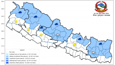 Photo of तराईमा हुस्सुको प्रभाव, उच्च पहाडी क्षेत्रमा हल्का वर्षा र हिमपातको सम्भावना