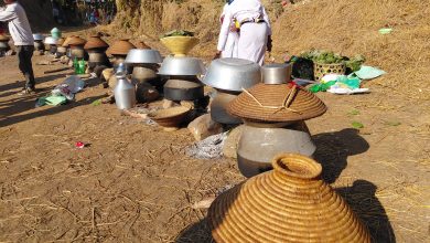Photo of ढिक्री बनाउन व्यस्त थारू समुदाय