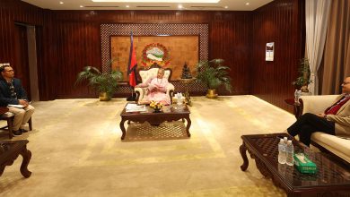 Photo of प्रधानमन्त्री कार्की र मधेश प्रमुख लाभबीच भेटवार्ता