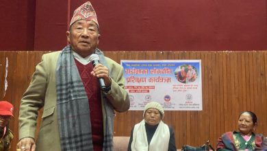 Photo of मौलिक परम्परागत ठाडोभाका संरक्षणका लागि प्रशिक्षण