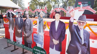 Photo of विशेष महाधिवेशनस्थलमा कांग्रेसका पूर्व सभापतिहरुको ‘मस्कट’