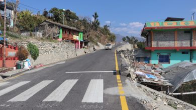 Photo of म्याग्दीको घतानमा लक्ष्यअघि नै सडक स्तरोन्नति