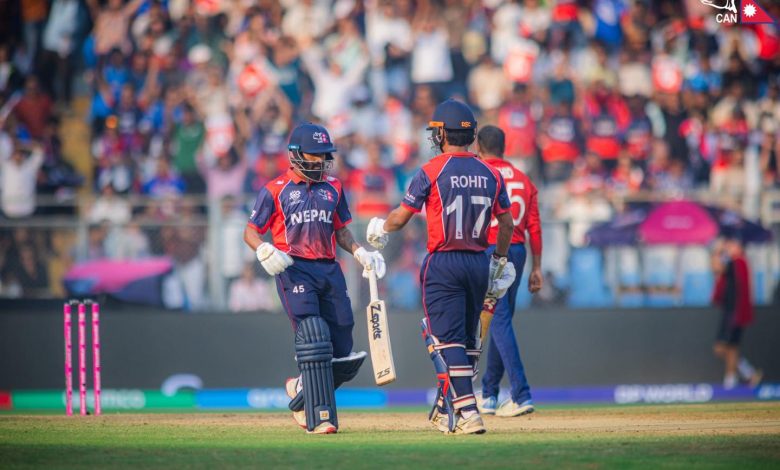 Photo of इङ्ल्याण्डसँग नेपाल ४ रनले पराजित