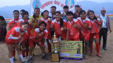 Photo of पवित्रहाङमा गोल्डकपको उपाधि दारिम्बा पाँचथरलाई