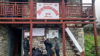 Photo of हुम्ला पुग्यो मतपत्र र निर्वाचन सामग्री