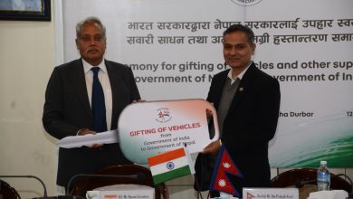 Photo of भारतले दियो नेपाललाई सहयोग स्वरुप सवारीसाधान