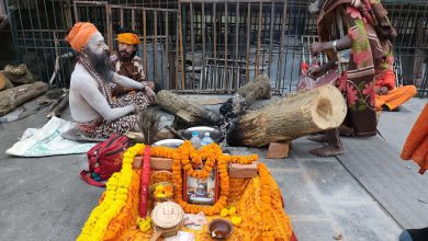 Photo of पशुपतिनाथमा दर्शनार्थीसहित साधुसन्तहरूको घुइँचो