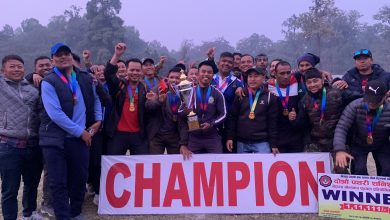 Photo of दोस्रो पथरी शनिश्चरे भेट्रान्स गोल्डकप : उर्लाबारी भेट्रान्स प्रथम