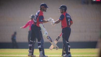 Photo of अन्तिम अभ्यास खेलमा क्यानाडालाई हराउँदै नेपाल विजयी