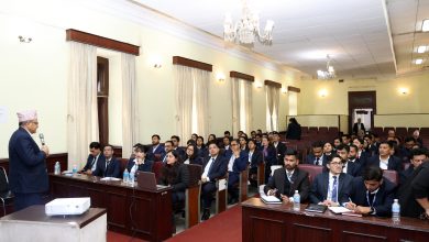 Photo of कूटनीतिक नियोगका अधिकारी र विदेशी पाहुनाको स्वागत गर्ने सम्पर्क अधिकृतहरूको अभिमुखीकरण