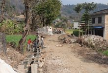 Photo of म्याग्दीको पुलाचौरमा पक्की सडक निर्माण सुरु