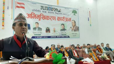 Photo of चुनाव कसले जित्छ दोस्रो प्रश्न, कसले देश गाँस्न सक्छ मूल प्रश्न-उपसभापति शर्मा