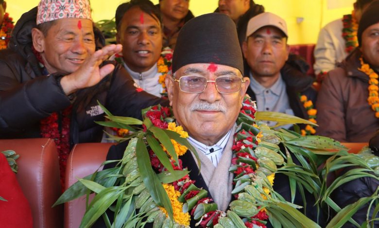 यो निर्वाचनले आगो लगाउने र कुशासन चलाउनेहरू बहिस्कार गर्ने छ-प्रचण्ड यो निर्वाचनले आगो लगाउने र कुशासन चलाउनेहरू बहिस्कार गर्ने छ-प्रचण्ड