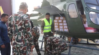 Photo of एकीकृत सुरक्षा योजनाअनुसार निर्वाचन सुरक्षा व्यवस्थापन गर्दै सेना