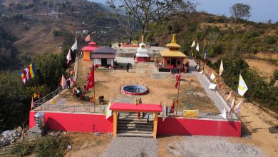 Photo of धार्मिक एकताको नमूनाः मर्याङ डाँडामा त्रि–धार्मिक संरचना निर्माण