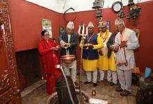 Photo of राष्ट्रपति पौडेलद्वारा भण्डारेश्वर महादेवको दर्शन