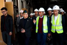 Photo of अध्यक्ष दाहालद्वारा निर्माणाधीन सङ्घीय संसद् भवन निरीक्षण