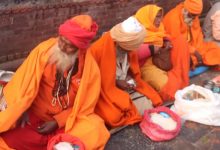 Photo of महाशिवरात्रिमा पशुपतिनाथ आएका नागा बाबासहितका साधुसन्तको बिदाइ