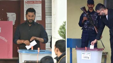 Photo of रास्वपा सभापति लामिछाने र वरिष्ठ नेता शाहद्वारा मतदान
