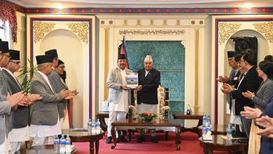 Photo of निर्वाचन परिणामसहितको समग्र प्रतिवेदन राष्ट्रपतिलाई बुझाइयो