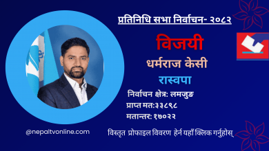 Photo of लमजुङमा रास्वपाका केसी विजयी