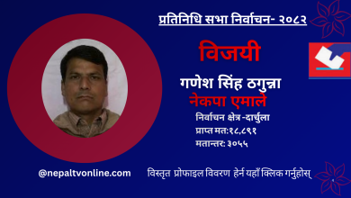 Photo of दार्चुलाबाट एमालेका गणेश सिंह ठगुन्ना विजयी