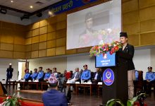 Photo of गृहमन्त्री गुरुङद्वारा प्रहरी प्रधान कार्यालयको निरीक्षण