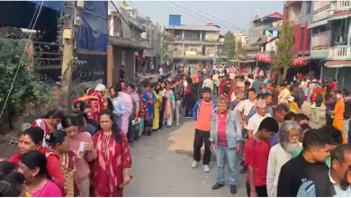 Photo of देशभर शान्तिपूर्ण र उत्साहपूर्वक मतदान जारी