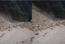 Photo of भीमफेदीमा पहिरो, कान्ति लोकपथ अवरुद्ध