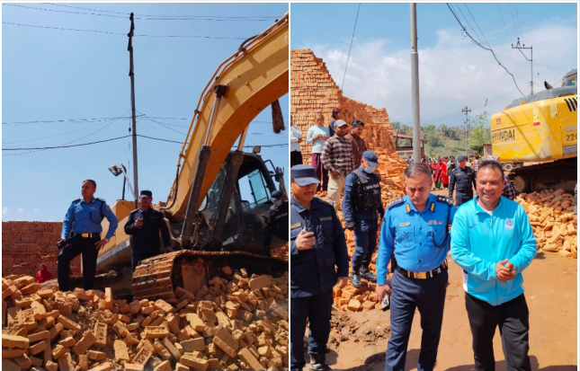 इट्टाभट्टाको पर्खाल भत्किंदा एक जनाको मृत्यु, चार जना घाइते