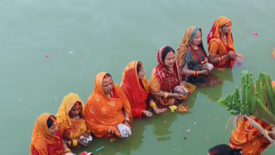 Photo of चैती छठ पर्वको तेश्रो दिन आज अस्ताउँदो सूर्यलाई अर्घ अर्पण