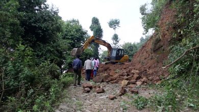 Photo of पहिरोले भेडेटार–रवि–राँके सडक अवरुद्ध
