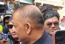 Photo of काँग्रेस सभापति थापाद्वारा मतदान