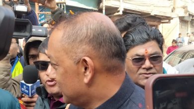 Photo of काँग्रेस सभापति थापाद्वारा मतदान