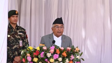 Photo of मुलुकलाई समृद्ध बनाउने काममा एकजुट भएर लाग्‍न नवनिर्वाचित सांसदहरुलाई राष्ट्रपतिको आग्रह