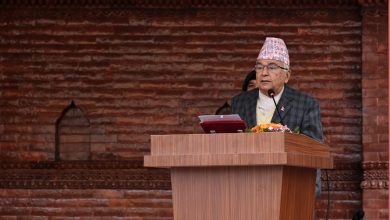 Photo of जनताद्वारा अभिव्यक्त राष्ट्र निर्माणको दायित्व पूरा गर्न राष्ट्रपतिको आह्वान
