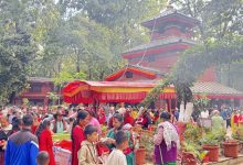 Photo of चैते दसैँमा कालिका मन्दिरमा भक्तजनको भीड