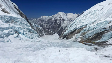 Photo of दोब्बर गतिमा हिउँ गुमाउँदै हिमनदी