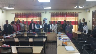 Photo of सभामुख अर्यालसमक्ष प्रतिनिधिसभा नियमावली मस्यौदा प्रतिवेदन प्रस्तुत